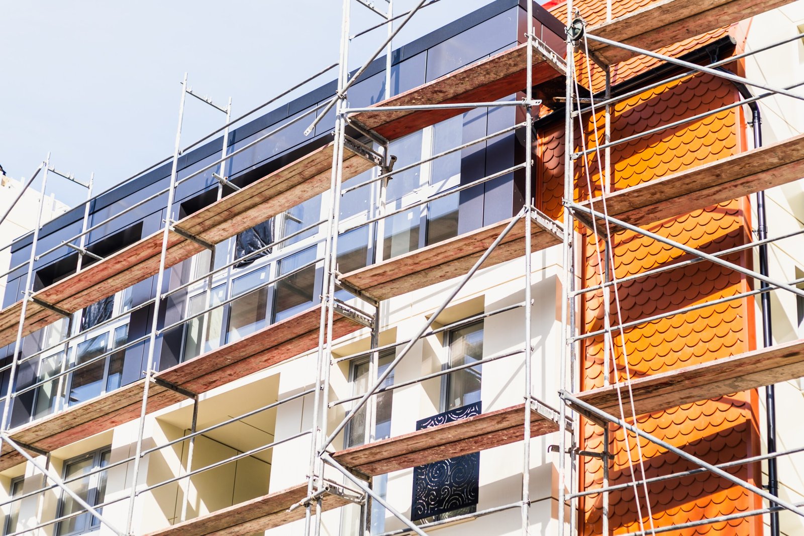 Gerüstbau Solingen – Gerüstmontage an der Fassade