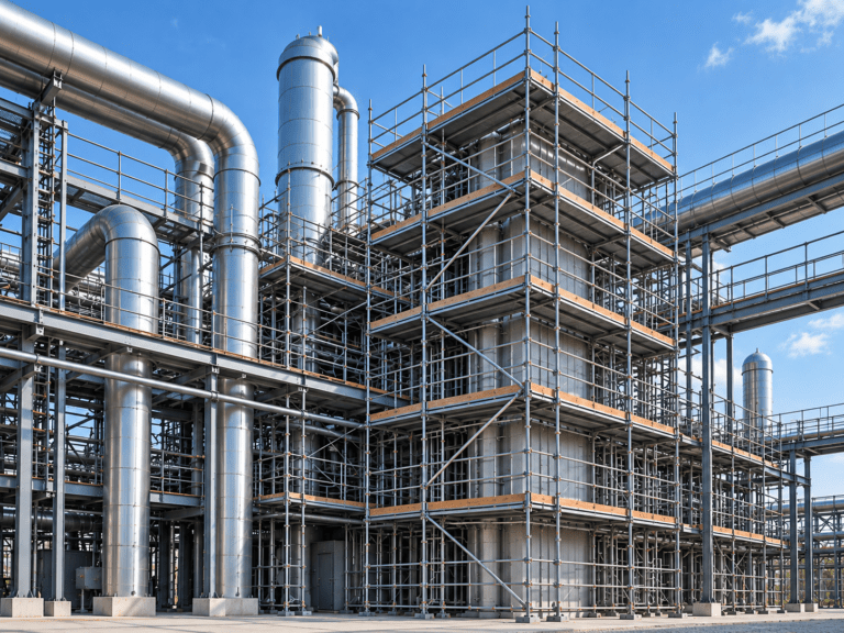 Industriegerüstbau für Wartungs- und Instandhaltungsarbeiten – Gerüstbau Hirsch